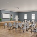 Stol med armstöd, tygsits och plastrygg - Choice - Bild 5