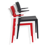 Plus - En stapelbar stol med armstöd - Bild 4