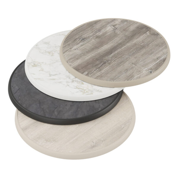 Runda utomhusskivor - Bild 1