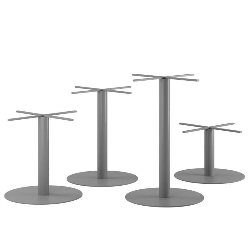 72_gray Pelarstativ Ø72 cm - 4 olika höjder - Bild 1