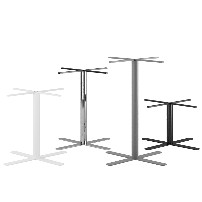 65xH_all_sizes_variation_mtl_frames (1) Kryss stativ 65 cm - 4 olika höjder - Bild 1